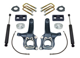 MaxTrac 15-18 Chevrolet Colorado 2WD 6.5in/3in MaxPro Spindle Lift Kit w/MaxTrac Shocks