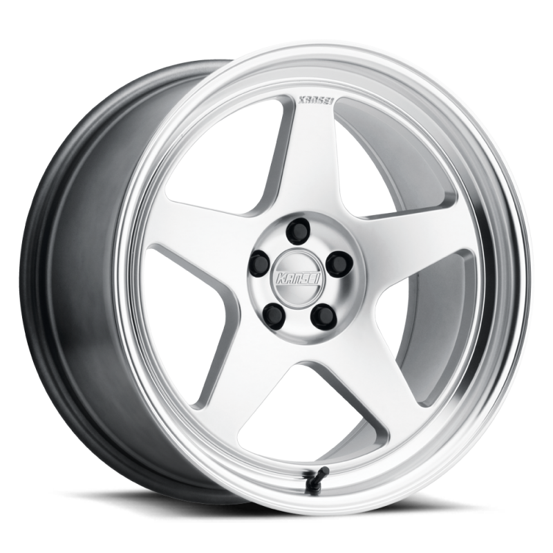 Kansei K12H Knp 17x9in / 5x114.3 BP / 22mm Offset / 73.1mm Bore - Hyper Silver Wheel