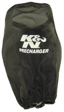 Load image into Gallery viewer, K&amp;N PreCharger Air Filter Wrap Round Straight Black 3.625in ID x 9in H