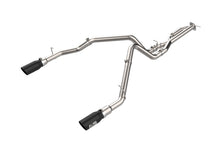 Load image into Gallery viewer, aFe 21-24 Ford F-150 Vulcan Series 3 IN to 3-1/2 IN Stainless Steel Cat-Back Exhaust System - Black