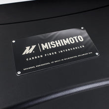 Load image into Gallery viewer, Mishimoto Universal Carbon Fiber Intercooler - Matte Tanks - 600mm Gold Core - S-Flow - C V-Band