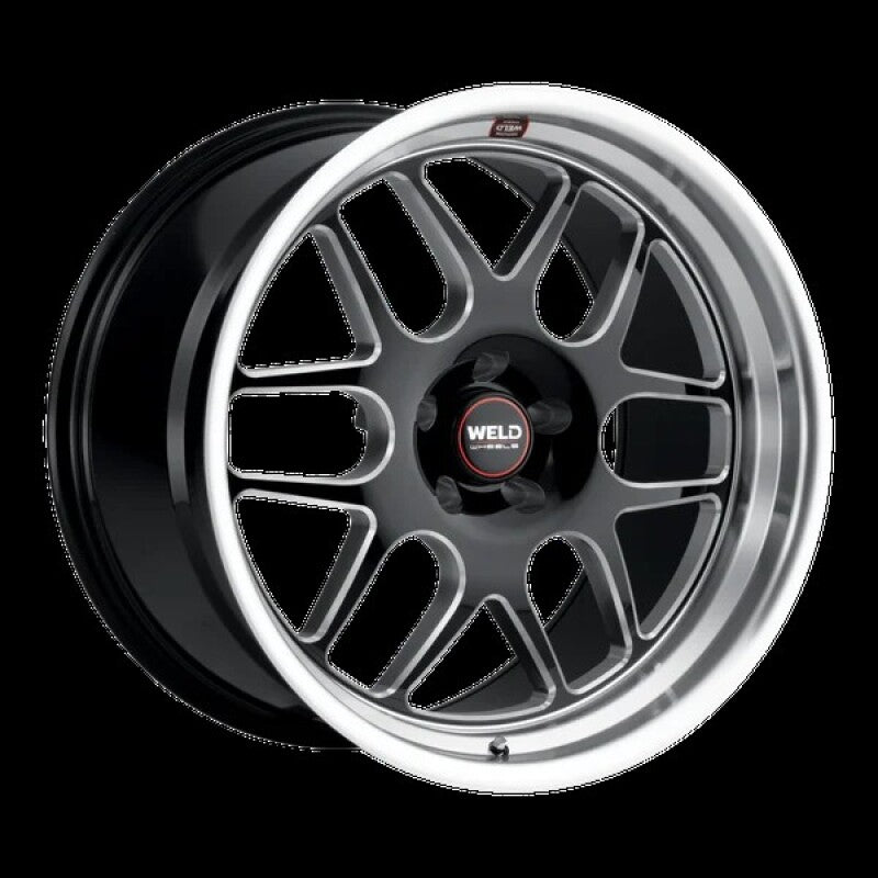 Weld Solana 22x10.5 / 6x139.7 BP / ET32 / 106.1mm Bore - Gloss Black MIL DIA Wheel