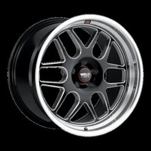 Load image into Gallery viewer, Weld Solana 18x9.5 / 5x114.3 BP / ET25 / 70.5mm Bore - Gloss Black MIL DIA Wheel