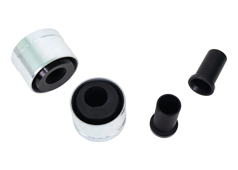 Whiteline 2009+ Nissan 370Z / Z Lower Control Arm - Inner Rear Bushing Kit (Double Offset)