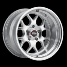 Load image into Gallery viewer, Weld Solana 18x9.5 / 5x127 BP / ET0 / 78.1mm Bore - Gloss Silver Machined Wheel