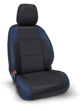 Load image into Gallery viewer, PRP 6-23 Toyota Tacoma Front Seat Covers (Pair) - Black/Navy Blue
