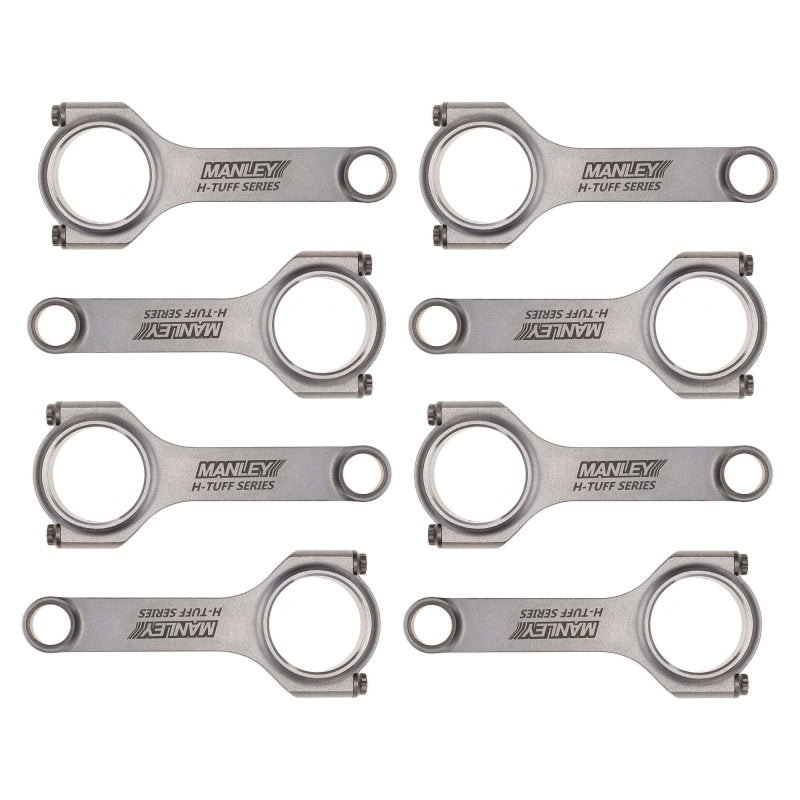 Manley Chevrolet LS 6.125 Length H Tuff Series Connecting Rod Single w/ ARP 2000 Bolts