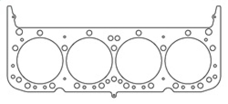 Cometic Chevy Gen-1 Small Block V8 .051in MLS Cylinder Head Gasket - 4.100in Bore - Round Bore
