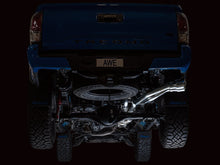 Load image into Gallery viewer, AWE Tuning 16-22 Toyota Tacoma 0FG Cat-Back Exhaust w/ BashGuard - Dual Chrome Silver Tips