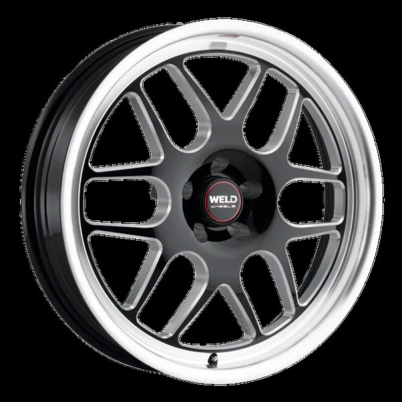 Weld Solana Drag 17x7 / 6x135 BP / ET20 / 87.1mm Bore - Gloss Black MIL DIA Wheel