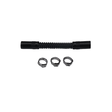 Load image into Gallery viewer, DeatschWerks Convoluted Tubing 100mm Length x 8mm ID Side 1 x 8mm ID Side 2 - Black