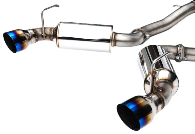 Invidia 2022+ Nissan Z 70mm N1 Cat Back Exhaust - TI Tips