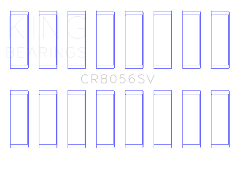 King Engine Bearings Ford 6.7 Power Stroke V8 Diesel (Size 0.05) Connecting Rod Bearing Set