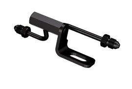 Goodridge 07-11 Harley-Davidson Softail Models Rear Brake Switch Holder - Black