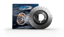 Load image into Gallery viewer, SHW 09-13 Porsche 911 Turbo w/Center Lock Whl w/o Ceramics Right Rr Drill-Dimp MB Rotor(99735240603)