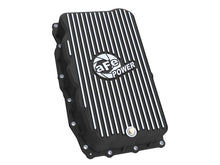 Load image into Gallery viewer, aFe 20-26 GM Trucks L6 3.0L Transmission Pan - Black w/ Machined Fins