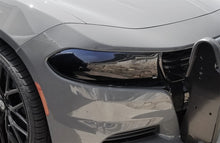 Load image into Gallery viewer, AVS 15-22 Dodge Charger Headlight Covers - Smoke