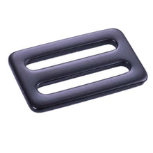 Load image into Gallery viewer, RaceQuip 2 In. Wide 3 Bar Slide Seat Belt Adjuster &amp; Mounting Hardware / Forged Steel - Black