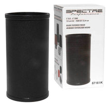 Load image into Gallery viewer, Spectre Tube Intake 3in od X 6inl - Black