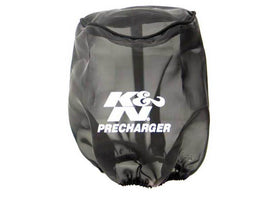 K&N PreCharger Tapered Air Filter Wrap Black 6in Height / 6in Diameter