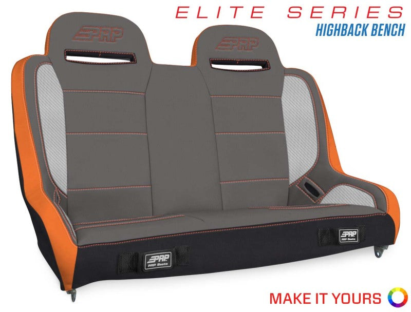 PRP Jeep Wrangler JKU/JLU  Elite Series Suspension Bench Seat