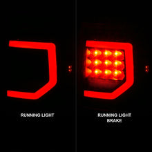 Load image into Gallery viewer, ANZO 07-11 Toyota Tundra Full LED Taillights Black Housing Clear Lens G2 (w/C light Bars)