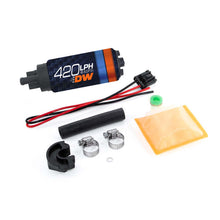 Load image into Gallery viewer, DeatschWerks DW420 Series 420lph In-Tank Fuel Pump w/ Install Kit For 89-94 240SX