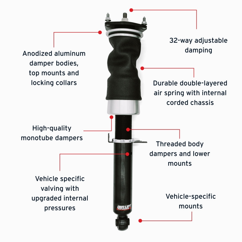 Air Lift Performance 09-13 Infiniti G37 / 09-20 Nissan 370z Front Air Suspension Kit