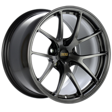 Load image into Gallery viewer, BBS RI-A 18x9 5x114.3 ET50 82mm PFS Required Diamond Black Wheel