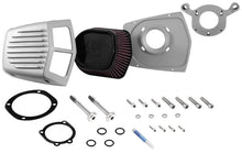 Load image into Gallery viewer, K&amp;N Street Metal Intake System 01-16 Harley-Davidson Shaker Silver H/D Softail/Dyna Fl