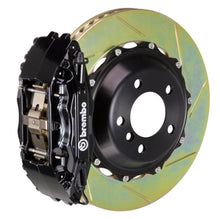 Load image into Gallery viewer, Brembo 02-06 Q45 Front GT BBK 4 Piston Cast 2pc 355x32 2pc Rotor Slotted Type-1-Black