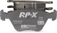 Load image into Gallery viewer, EBC Racing 06-09 Audi RS4 4.2L (Cast Iron Rotors) RP-X Rear Brake Pads