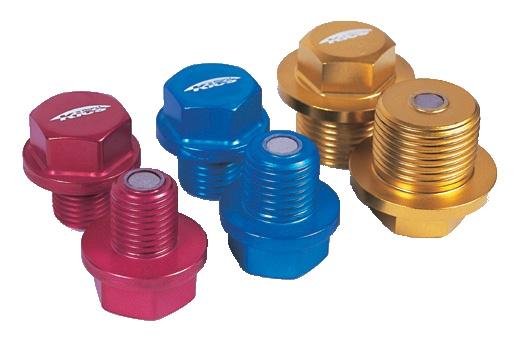 Project Kics Toyota/Daihatsu/Nissan Red Magnetic Drain Bolt - M12X1.25