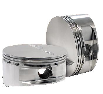 CP Piston Set for Chevy Small Block Sprint Brodix ACSC Head - Bore (4.000)