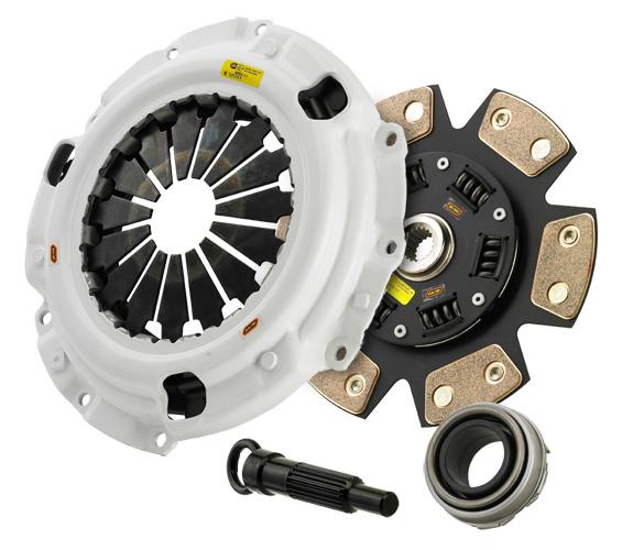 Clutch Masters 02-05 Subaru WRX 2.0L 242mm (2600#) FX400 Clutch Kit 6-Puck  w/Steel Fly