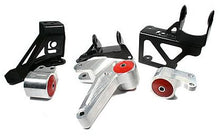 Load image into Gallery viewer, Innovative 92-95 Civic K-Series Silver Aluminum Mounts 85A Bushings (Not K24 Trans)