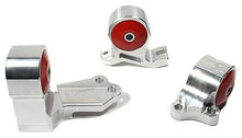 Load image into Gallery viewer, Innovative 88-91 Civic B-Series Silver Aluminum Mounts 85A Bushings (Cable to Hydro Conversion)