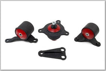 Load image into Gallery viewer, Innovative 02-05 Civic K-Series Black Steel Mounts 85A Bushings (Not K24 Trans)