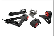 Load image into Gallery viewer, Innovative 90-93 Integra K-Series Black Steel Mounts 85A Bushings (Not K24 Trans)