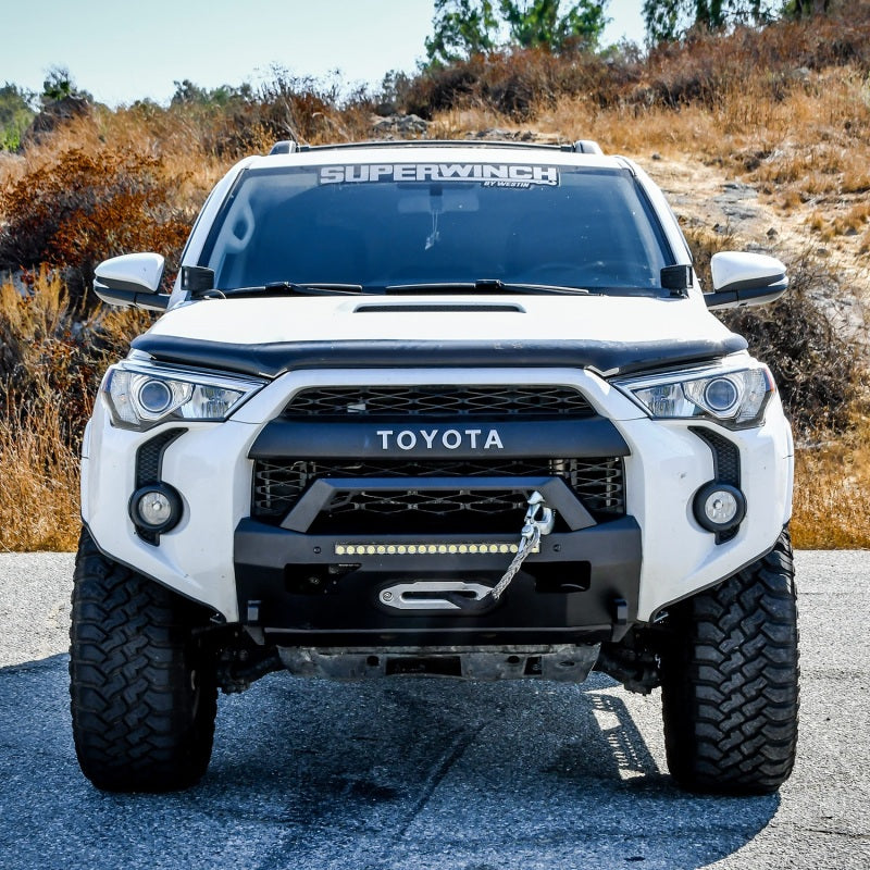 Westin 14-20 Toyota 4Runner Pro-Series Front Bumper w/Angular Bull Bar - Textured Black