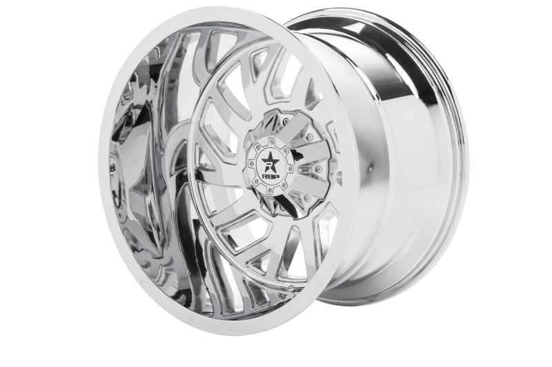 RBP 65R Glock 22x14 5x127 BP / 4.5 BS -76mm Offset 78mm CB (Hub Centric) Chrome Wheel