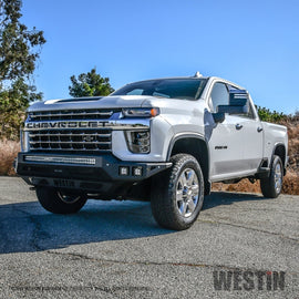 Westin 2020 Chevrolet Silverado 2500/3500 Pro-Mod Front Bumper - Textured Black
