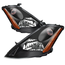 Load image into Gallery viewer, xTune Nissan Murano 03-07 (Not Hid Model) Crystal Headlights Black HD-JH-NMU03-AM-BK