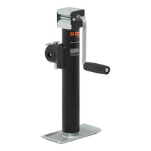Load image into Gallery viewer, Curt Pipe-Mount Swivel Jack w/Side Handle (2000lbs 10in Travel)