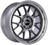 BBS LM-R 20x9 5x120 ET25 CB82 Diamond Black Center Diamond Cut Lip Wheel