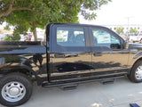RBP RX-7 Step Bars 15-18 Ford F-150 Supercrew Cab 5.5ft. Box - Black