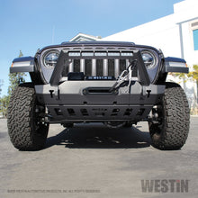 Load image into Gallery viewer, Westin 18-19 Jeep Wrangler JL Stubby Front Bumper - Textured Black