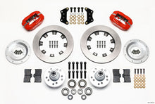 Load image into Gallery viewer, Wilwood Forged Dynalite Front Kit 12.19in Red Magnum Force Drop Spindle
