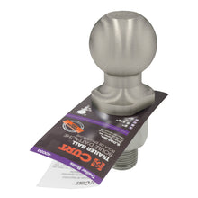 Load image into Gallery viewer, Curt 2in Trailer Ball (1in x 2-1/8in Shank 6000lbs Stainless)