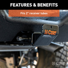 Load image into Gallery viewer, Curt Hitch-Mounted Skid Shield (Fits 2in Receiver)